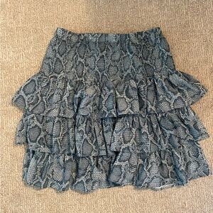 Acrobat snakeskin pattern skirt. New with tags size small